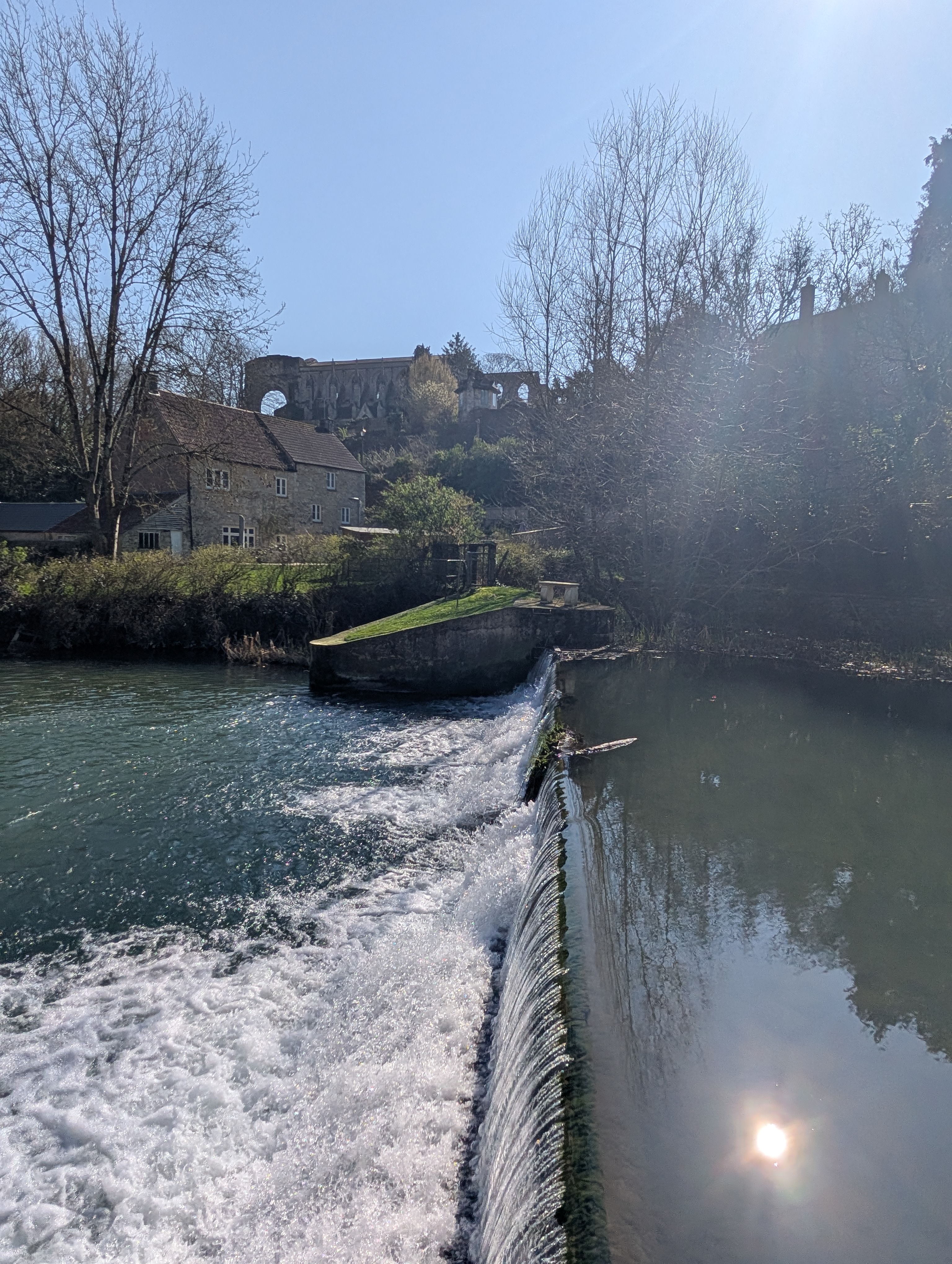 Dark Rainbow Landscape
